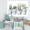 Designart - Cactus and Succulent House Plants V - Farmhouse Canvas Wall Art Print